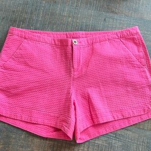 Hot pink Lilly Pulitzer short